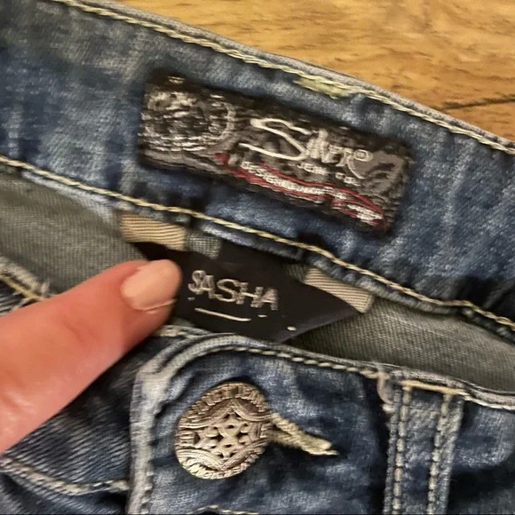 Girls size 10 Sasha by Silver jeans - Picture 2 of 3